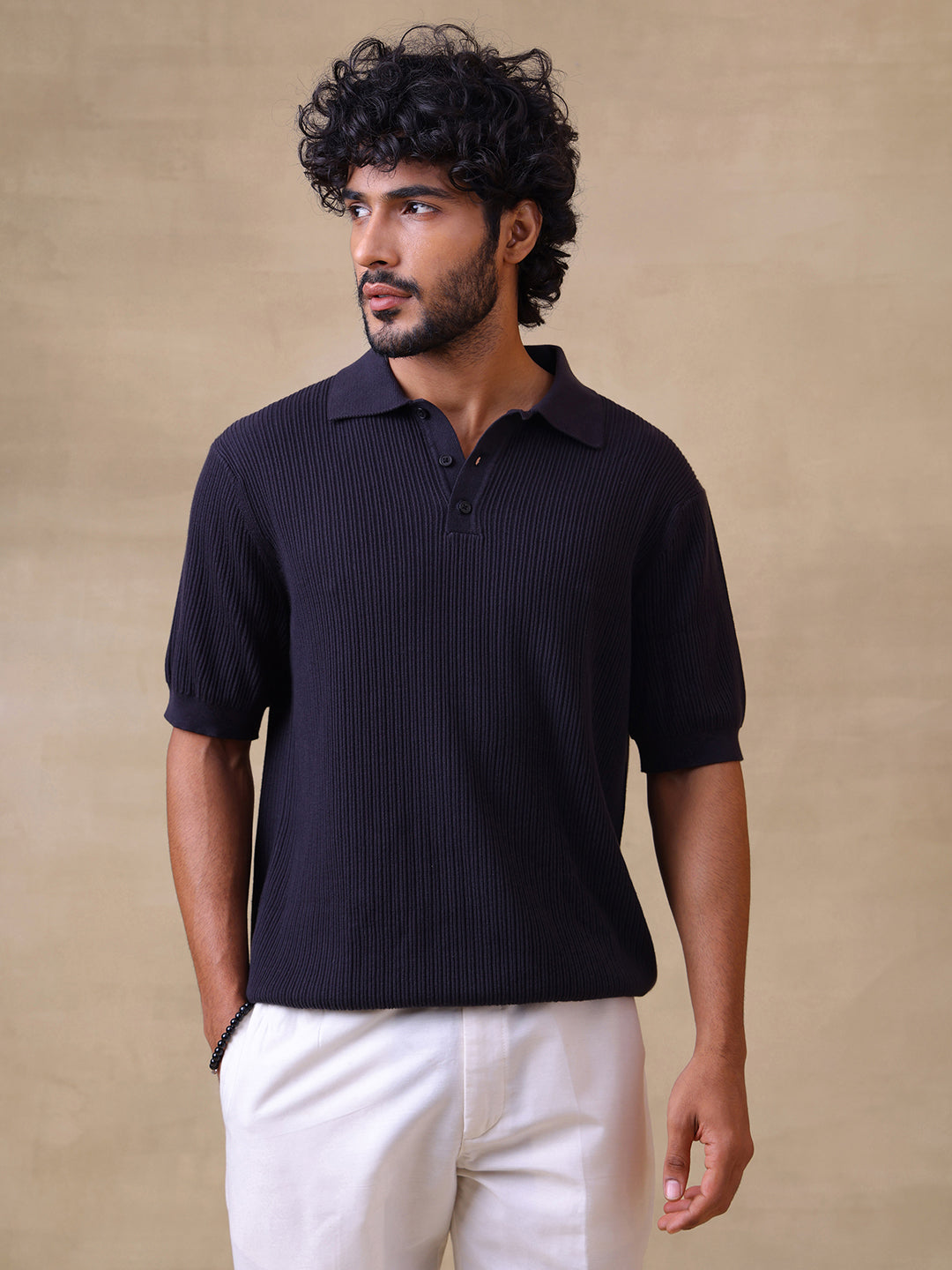 KNITTED POLO