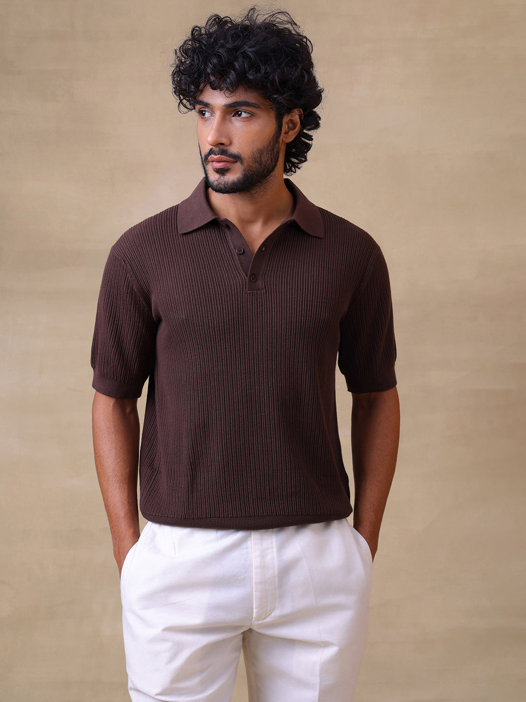 KNITTED POLO