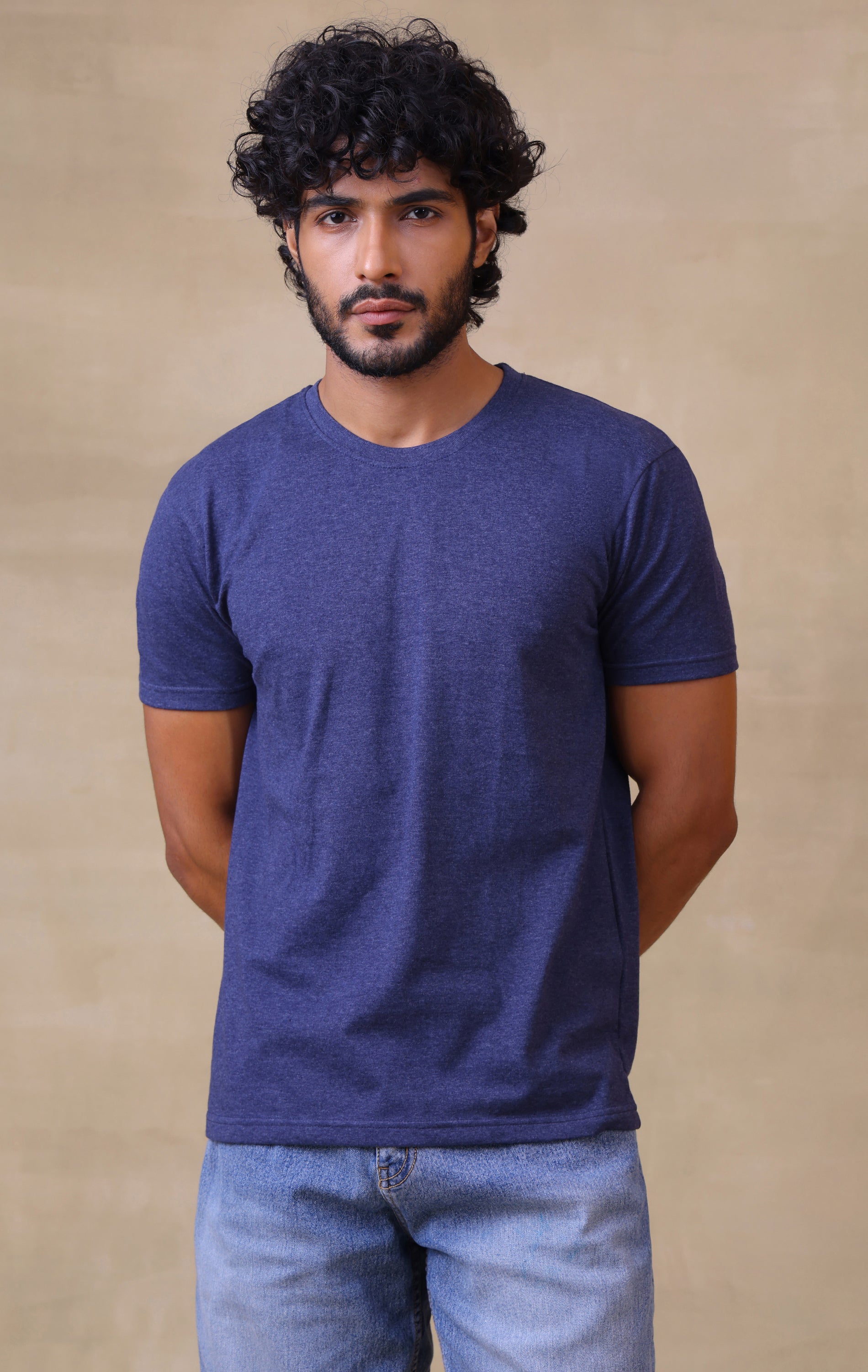 Navy Melange